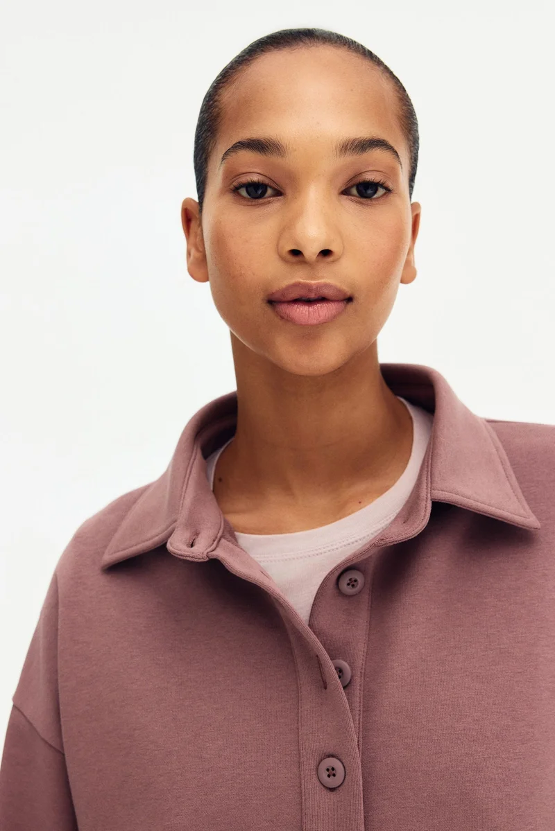 H&M Collared sweatshirt