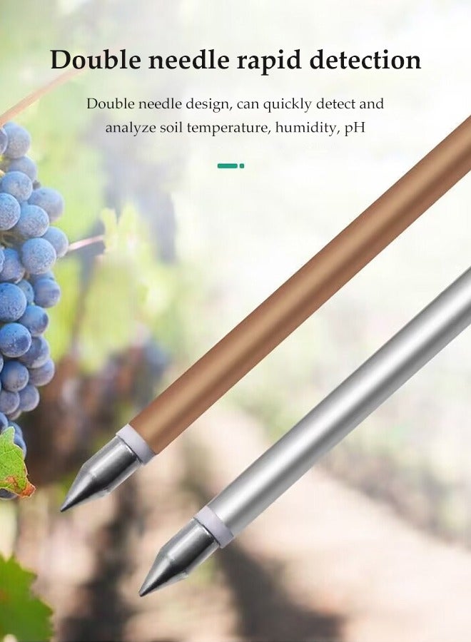 3in1 Soil Tester Meter Test Kit for Moisture Soil Moisture Meter Light and PH Tester Gardening Tool Great for Home and Garden, Lawn, Farm, Indoor and Outdoor - Image 2