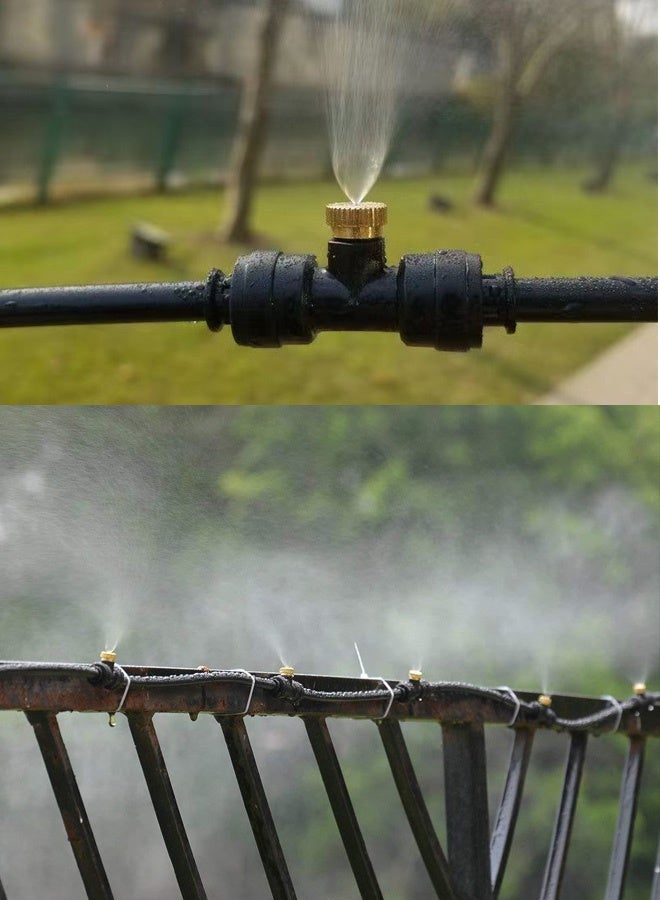 Generic Outdoor Irrigation Spray & Mist Cooling System - with Adjustable Nozzles & Drip , for Gardens, Patio Cooling & Plant Hydration (Energy-Smart Micro Spray)  - Image 5