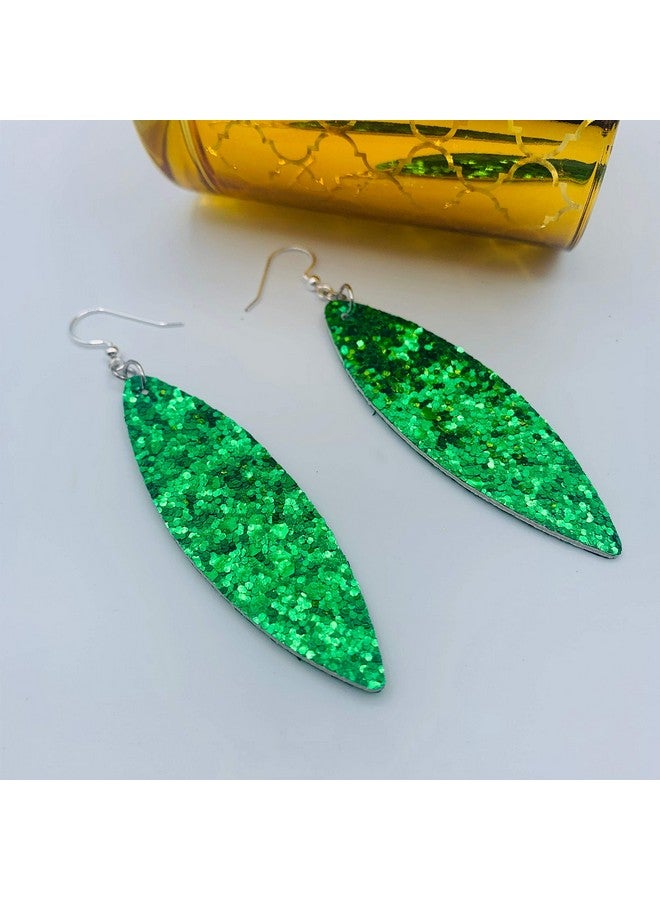 Mall of Style Purple Gold Green Earrings For Women - Mardi Gras Jewelry - Mardi Gras Accessories (Power) - Image 4
