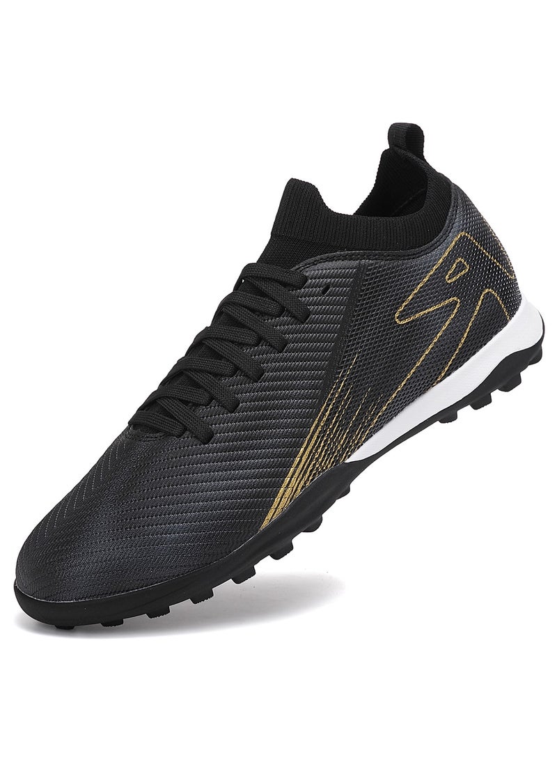 Sky View Kids Soccer Cleats Boys And Girls Indoor Soccer Shoes Wide Training Turf Shoes Adult Shoes IC IN Football Boots  - Image 1