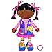 June Garden 155 Dressy Friends Scarlett Educational Stuffed Plush Doll for Kids and Toddlers 2 Years and Up Montessori Buckle Soft Toy - Image 3