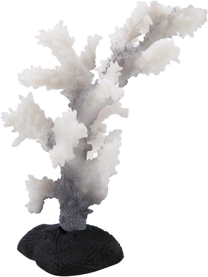 klarako Artificial Coral, Silicone Artificial Coral Plant for Fish Tank Aquarium Landscape Decoration Fish Tank Decorations Aquarium Silicone Simulation Plant Fish Tank Landscaping Ornament Decoration - Image 1