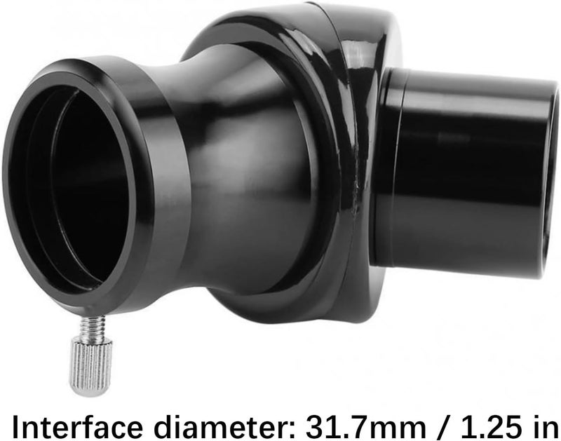 1.25inch Astronomys Diagonals with Fully Corrected Images 45degree Viewing Angled for Comfortable Extended Stargazings Large Apertures Diagonals - Image 5