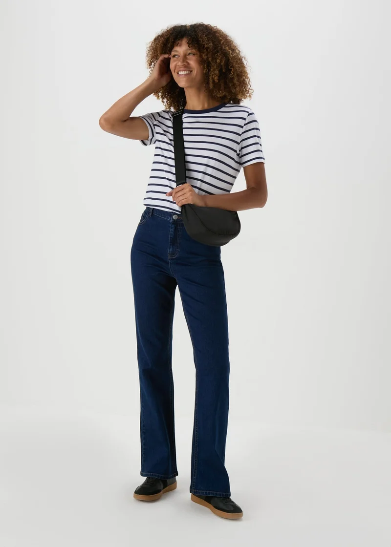 ماتلان Dark Wash Bootcut Jeansize