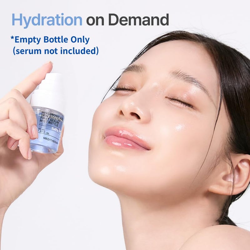 MEDITHERAPY Refillable Empty Mist Spray Bottle 1.01 fl. oz. (Serum Not Included) - Image 2