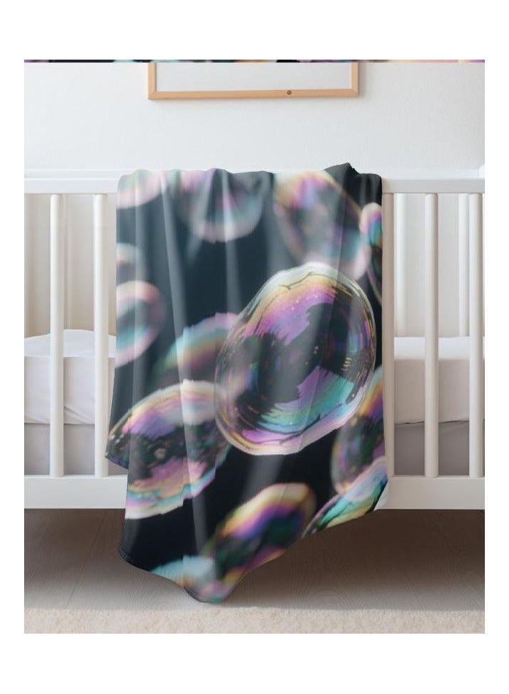 عام بطانية رقيقة من الفانيلا (دافئة ومريحة، ومناسبة للنوم واستخدام الألعاب وإزالة الغبار ومقاومة للرمل) 150 سم * 200 سم - 423 - Image 4