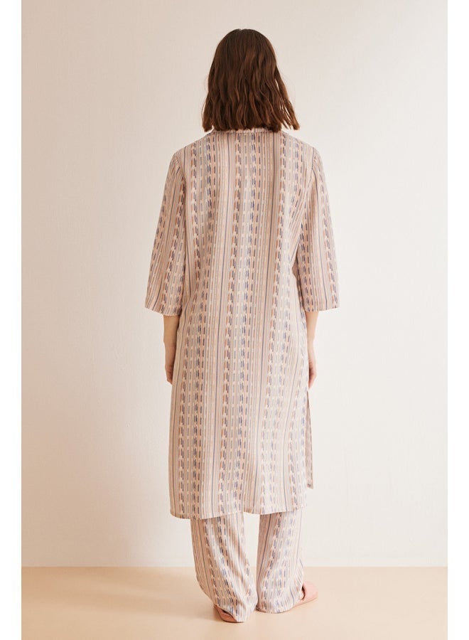 women'secret Striped shirt dress - Image 3