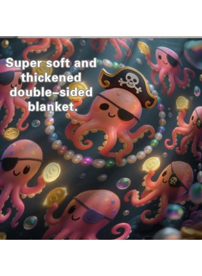 general Wisdom Fairy (latest) flannel thin blanket (warm and comfortable, suitable for sleep, game use, dust and sandproof) 150cm*200cm - 85 - Image 5