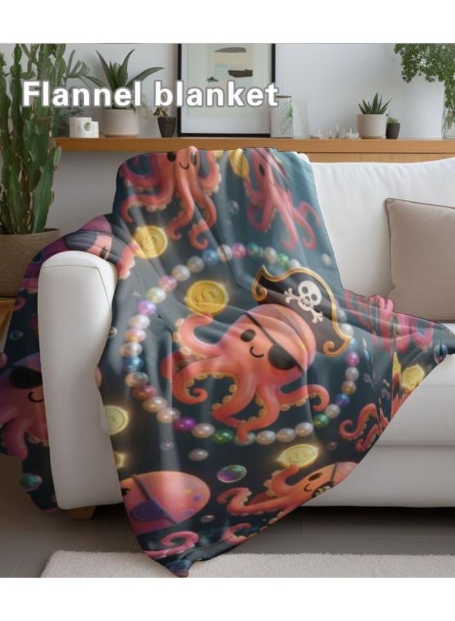 general Wisdom Fairy (latest) flannel thin blanket (warm and comfortable, suitable for sleep, game use, dust and sandproof) 150cm*200cm - 85 - Image 4