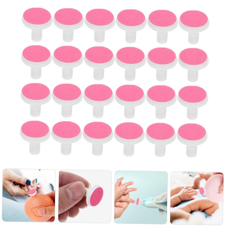 24 Pcs Nail Grinder Heads Replacement Bits For Electric Nail Drill Manicure Pedicure Tools - Image 4