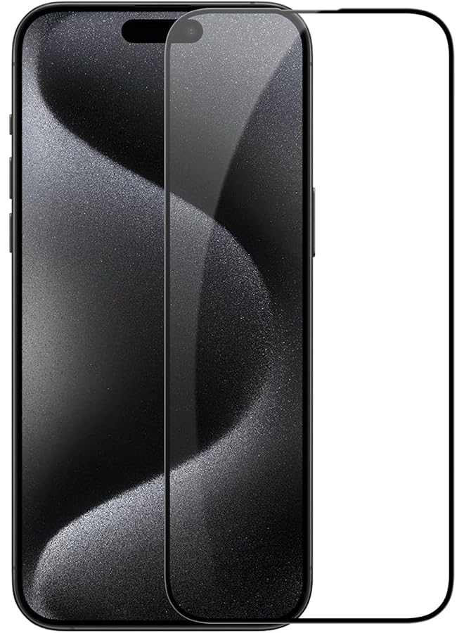 Nillkin Cp Plus Pro Anti Explosion Glass Screen Protector 0.33Mm 2.5D Designed For Iphone 15 Pro Max Black - Image 1