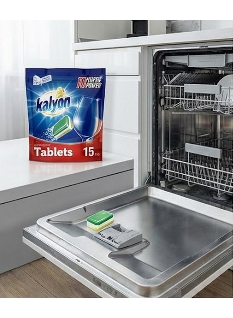 kalyon Dishwasher 15-pieces Tablets 300g - Image 2