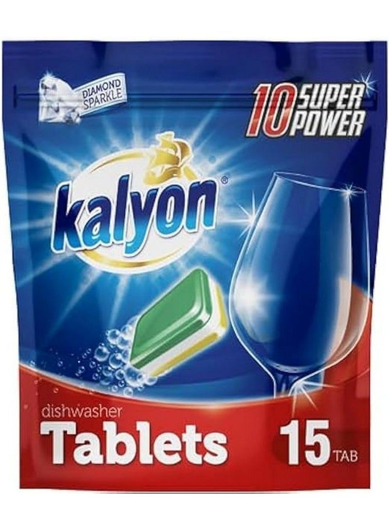 kalyon Dishwasher 15-pieces Tablets 300g - Image 1