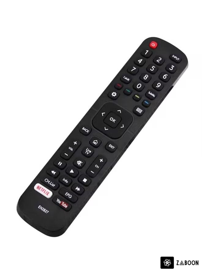 Zaboon Remote Control Replacement For Hisense TVs Black