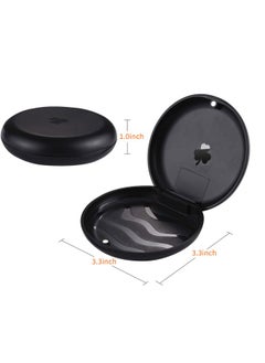 ZIZNBA (2 Pack) Retainer Casesolid Orthodontic Retainer Caseblack  - Image 4