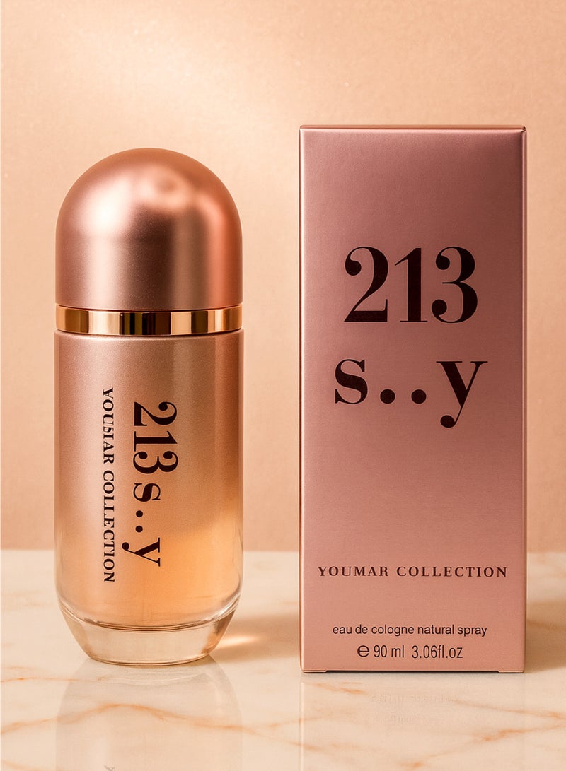 YOUMAR Luxury Perfume for Women Youmar Collection No. 213 90ml | Long Lasting Womens Perfume with Sweet, Vanilla & Musky Floral Blend Notes | Elegant Everyday Fragrance - Image 5