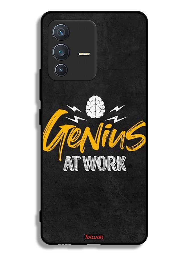 Tolwak Vivo V23 5G Protective Case Cover Genius At Work - Image 1