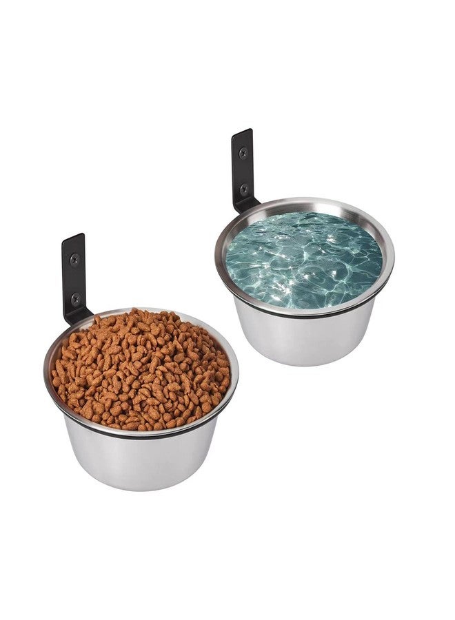 FOYO Elevated Dog Bowls, Raised Dog Food and Water Bowls,Wall Mounted Pet Comfort Feeding Bowls for Medium Dogs - Image 1
