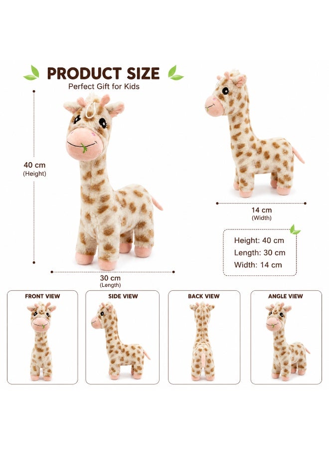 Cute Giraffe Character Plush Doll 40Cm Soft Plush Toy For Kids And Playtime - Image 3