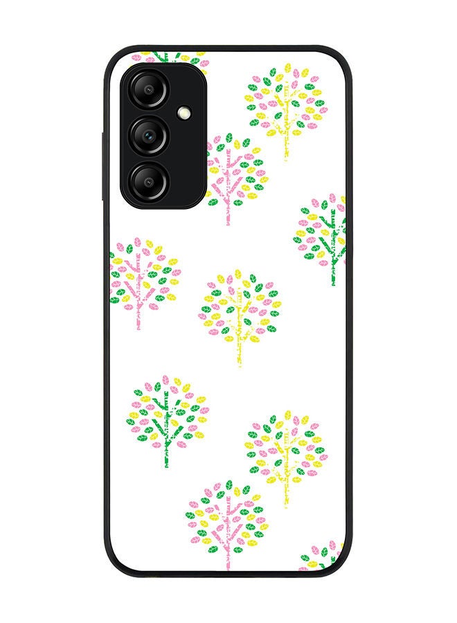 Stylizedd Rugged Black edge case for Samsung Galaxy M14 5G Slim fit Soft Case Flexible Rubber Edges Anti Drop TPU Gel Thin Cover -  Summer Spring - Image 1