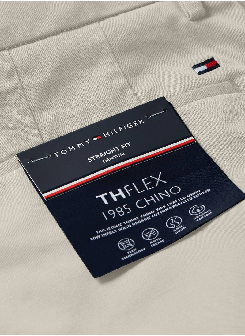 TOMMY HILFIGER Men's 1985 Collection Denton Chinos - Cotton, Beige  - Image 3