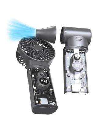 Compressed Air Duster, 150000RPM Powerful Jet Dry Blower 2 in 1 Electric Air Duster & Cordless Cooling Fan, 3 Gear Portable Hand Held Mini for Home Car Computer - pzsku/Z3618F597D043BEB29413Z/45/_/1730663203/a8adddb3-0f47-4f5d-bfd0-afb4f1bf1dd1