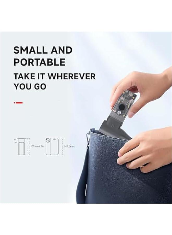 Compressed Air Duster, 150000RPM Powerful Jet Dry Blower 2 in 1 Electric Air Duster & Cordless Cooling Fan, 3 Gear Portable Hand Held Mini for Home Car Computer