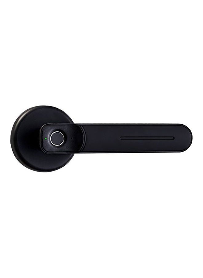 NIBEMINENT Intelligent Electric Fingerprint Handle Door Lock Black  - Image 1