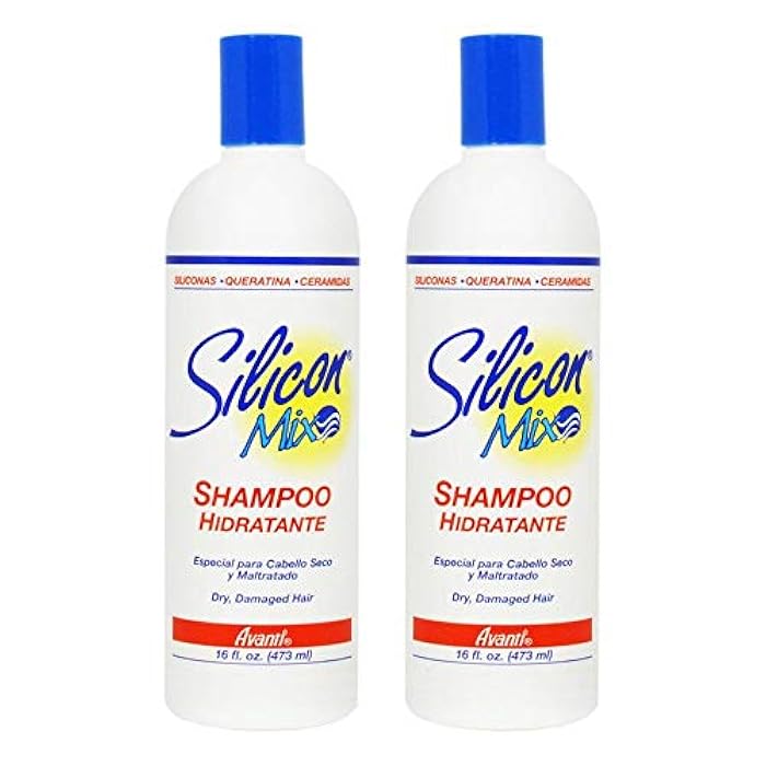 Silicon Mix Moisturizing Shampoo 16oz "Pack of 2"