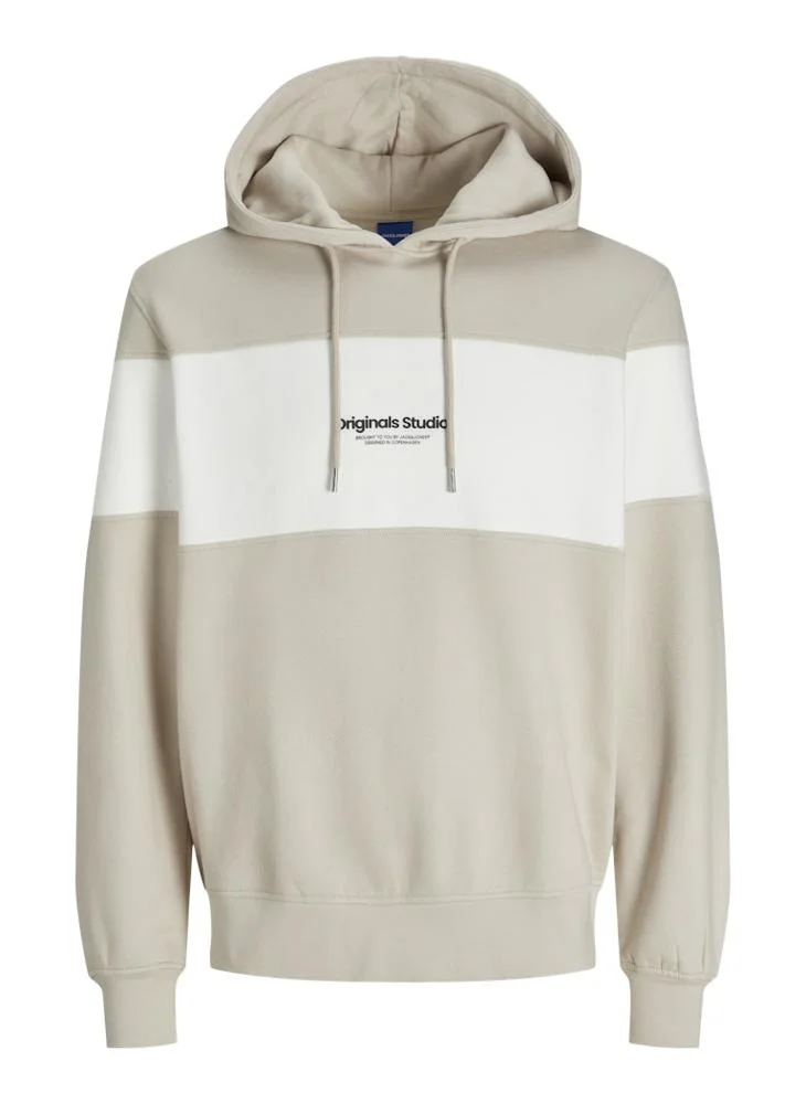 JACK & JONES Jorvesterbro Block Drawstring Hoodie