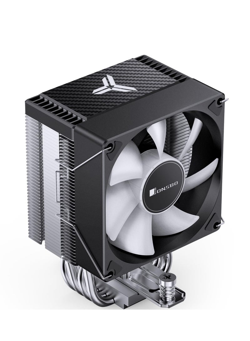 CR1400 EVO ARGB CPU Cooler, Silent Series Mini CPU Cooler, H130mm, Air Cooling Tower Radiator, 4 Copper Heatpipes for AMD AM4/AM5 heatsink, Intel LGA1700, 92mm ARGB Fan, Lighting Top - Image 5