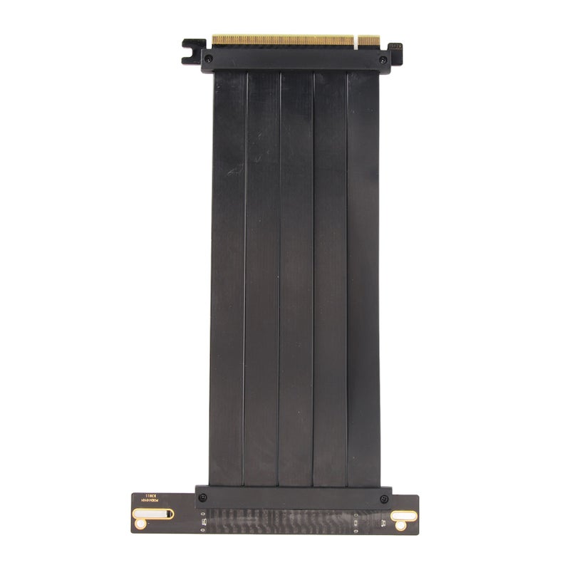 كابل ريزر PCIE 4.0 X16 عالي السرعة قابل للتمدد بزاوية 90 درجة لبطاقة تمديد GPU لـ RTX 4090 باللون الأسود 30cm / 11.8in - Image 5