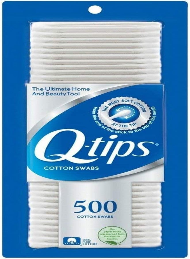 Q-Tips Cotton Swabs, 500 Count (Pack of 3) - Image 2
