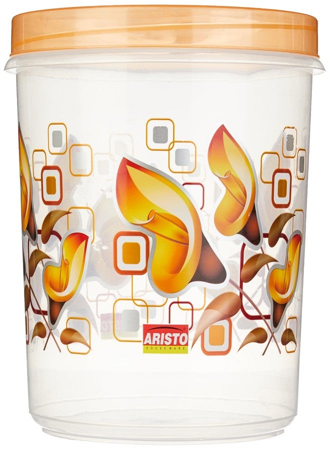 Aristo Plastic Store Queen Air-Tight Storage Container Set Of 3,Tranparent, 1400 ml, Transparent - Image 4