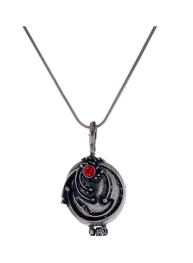 NIBEMINENT Elenas Vervain Pendant AntiVampire Locket Necklace