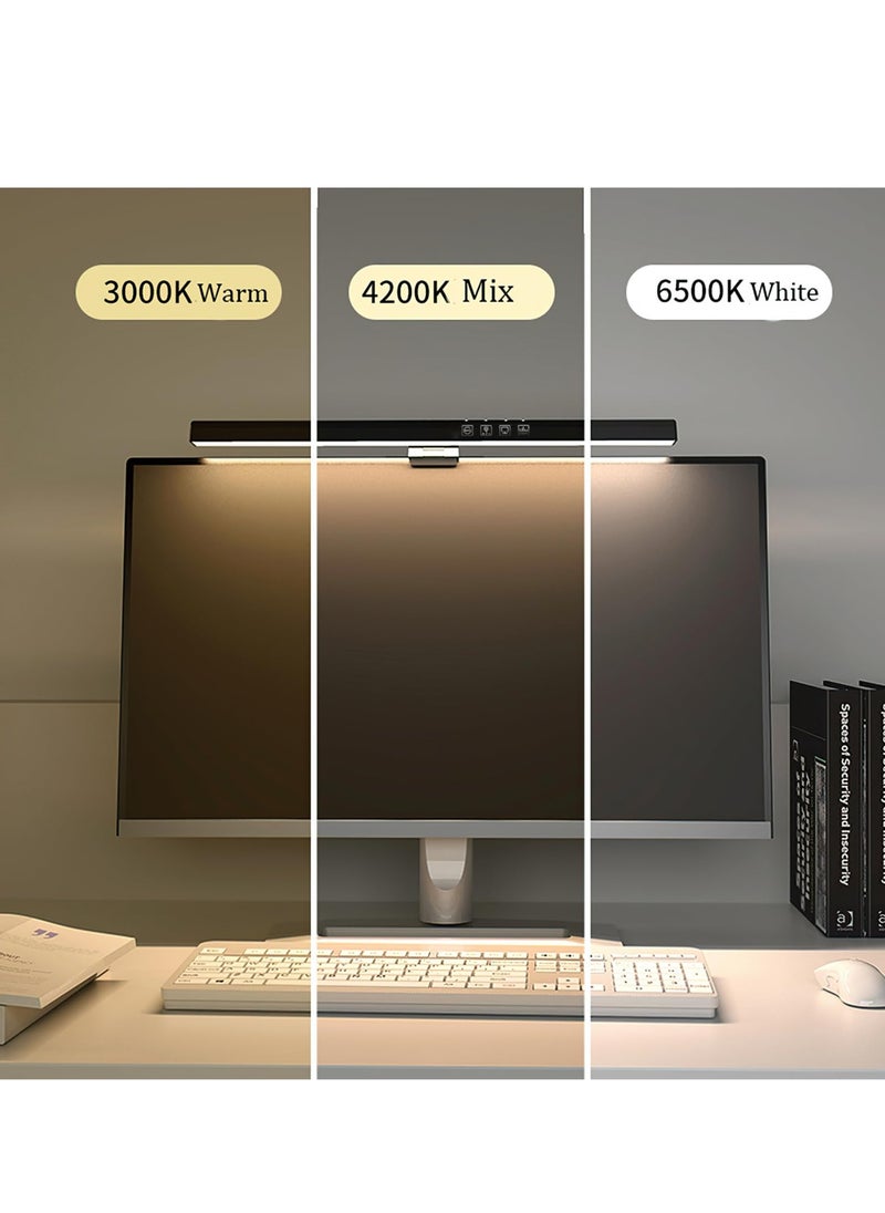 Computer Monitor Light Bar with Touch Control USB LED Desk Lamp with 7 RGB Light Modes