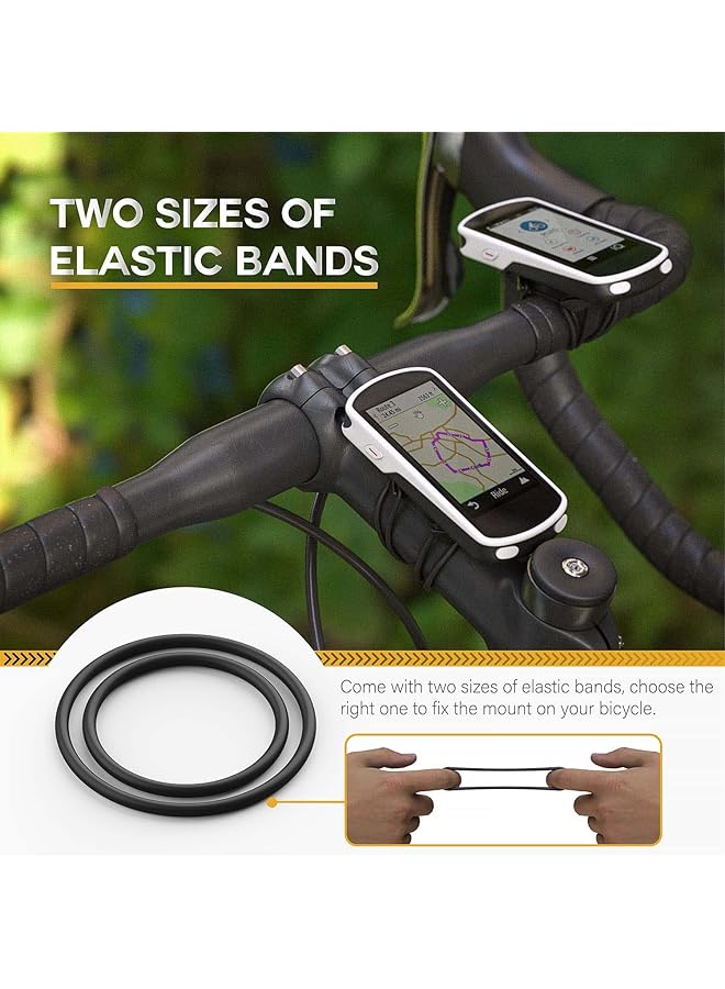 SYOSI Quarter Turn Edge Gps Computer Bracket, Bicycle Computer Mount, Bicycle Stem Computer Mount, Road Mountain Bike Accessories Compatible For Garmin Bike Gps Computer, Xoss G, Igpsport Gps - Image 2