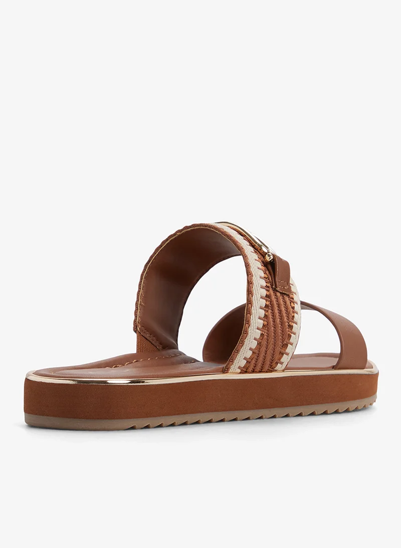ALDO  Lagoon Multi Strap Flat Sandals for Women | Best Price UAE