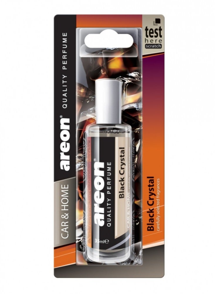 أريون مجموعة أريون بلاك كريستال معطر السيارة والمنزل الفاخر 35 مل*3 معطر جو لرائحة تدوم طويلاً 3 قطع - Image 2