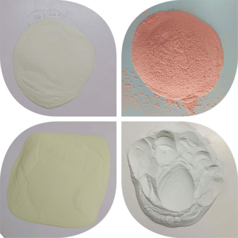 JASH Glow in The Dark Paint Powders 4 Colours(Green,Blue,Orange,Voilet) Each 25gm(Total 100gm) - Image 3