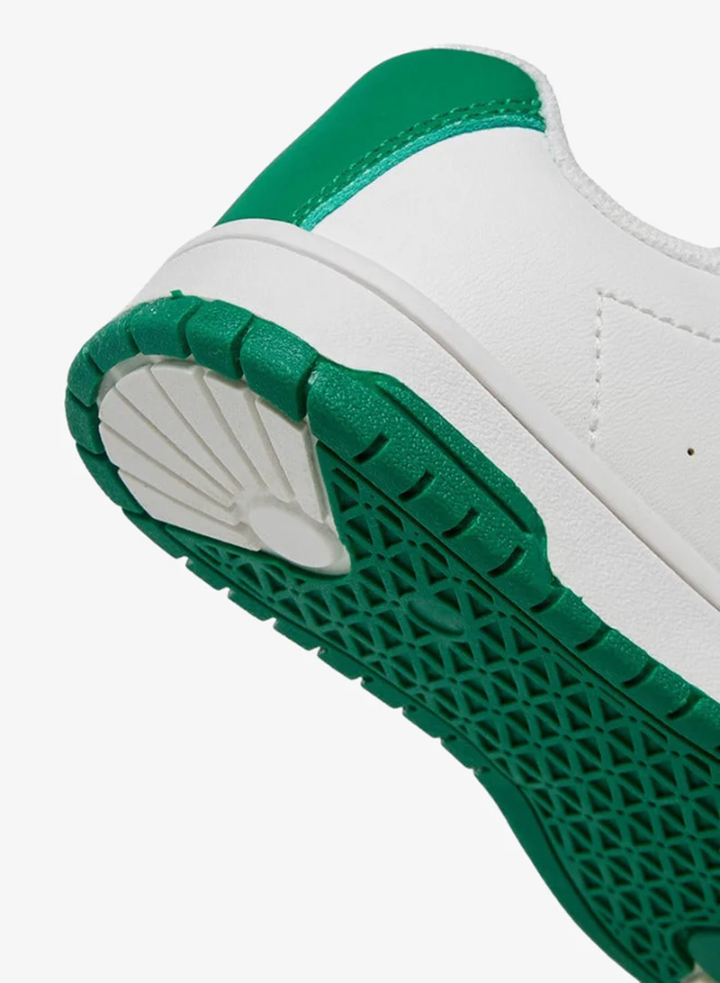 Disney White Boys Mickey Mouse Applique Hook & Loop Sneakers for Men | Best Price UAE