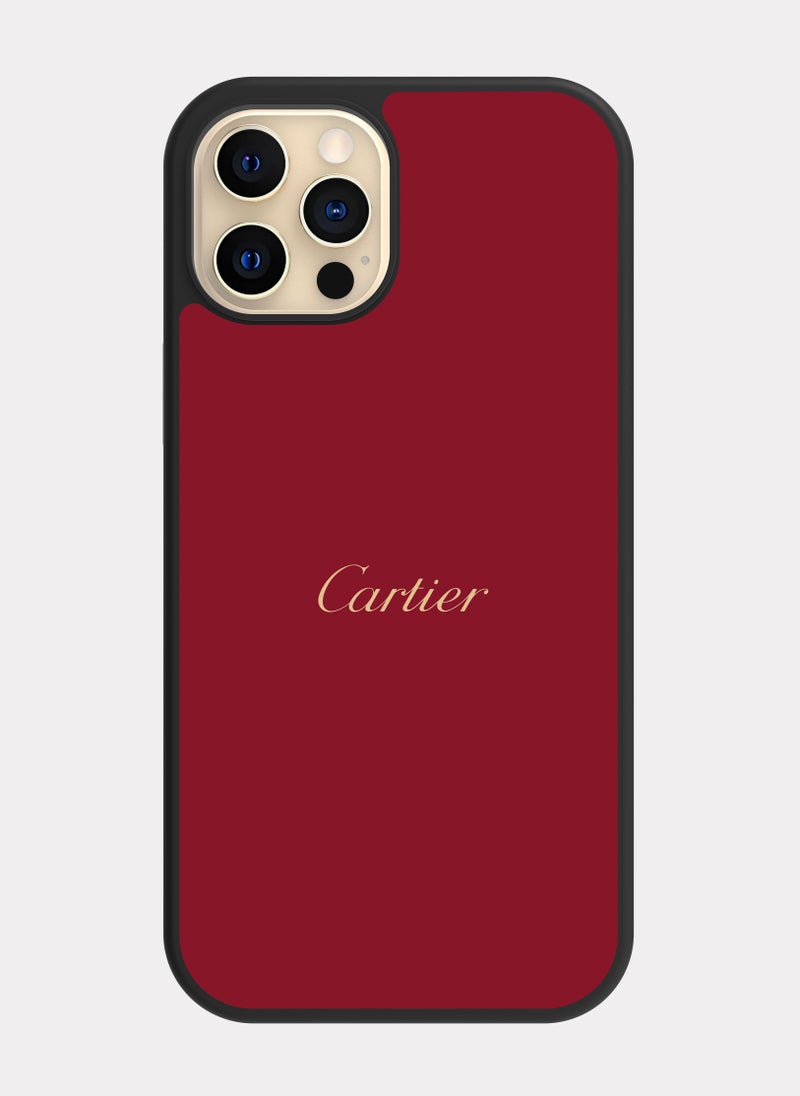 PXLAAT iPhone 12 Pro case cover Cartier - Image 1