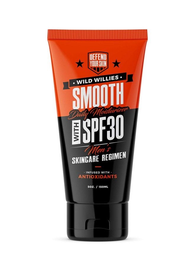 Men Daily Facial Moisturizer With Spf 30 Smooth Moisturizer Formulated With Antioxidants And Essential Oils To Protect Your Skin Lightweight Face Lotion For Dry Or Oily Skin