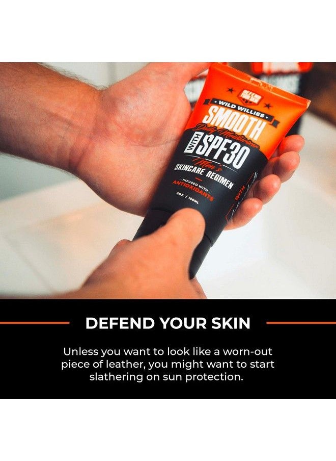 Men Daily Facial Moisturizer With Spf 30 Smooth Moisturizer Formulated With Antioxidants And Essential Oils To Protect Your Skin Lightweight Face Lotion For Dry Or Oily Skin