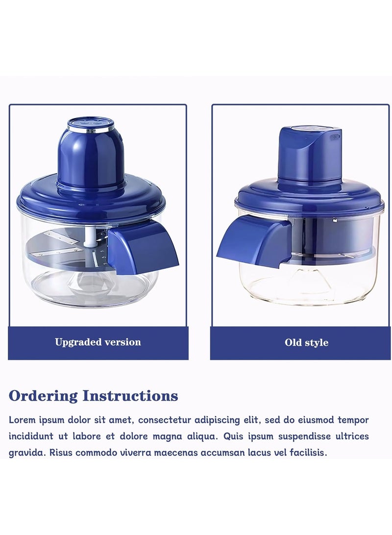 ج ت س آ ل آلة تقشير كهربائية للعنب والثوم والطماطم - أداة إزالة القشرة تلقائيًا، مقشرة فواكه قابلة لإعادة الشحن للفواكه الصغيرة والاستخدام التجاري - Image 2