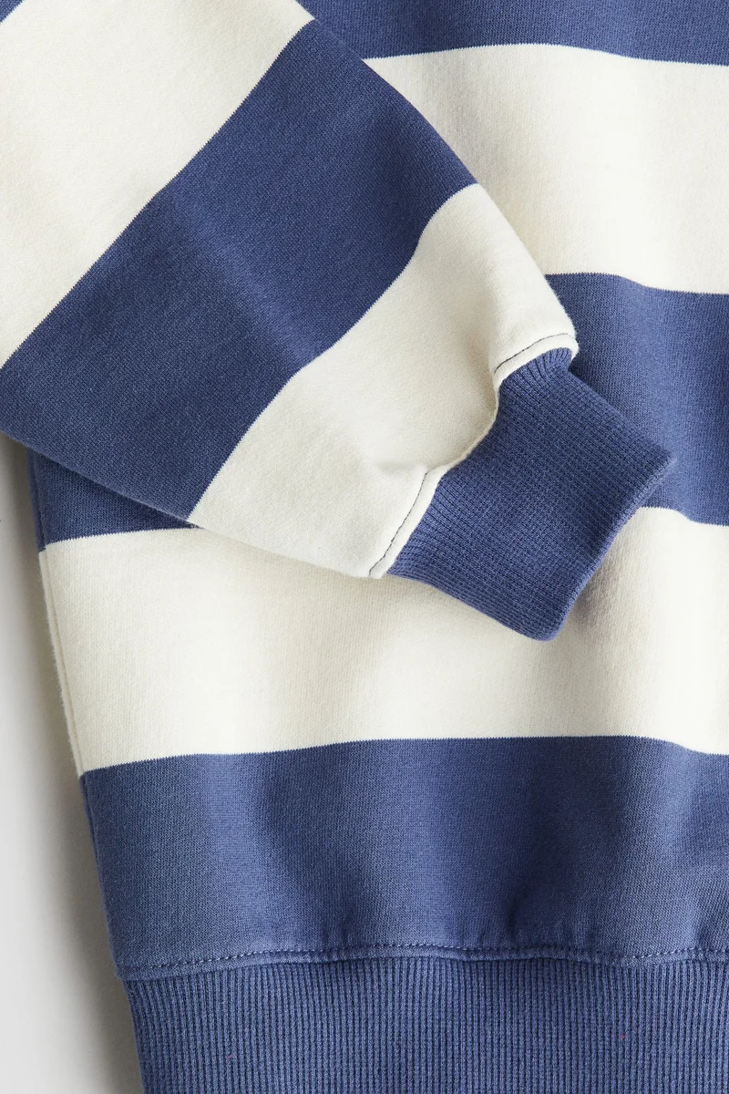 اتش اند ام Oversized crew-neck sweatshirt