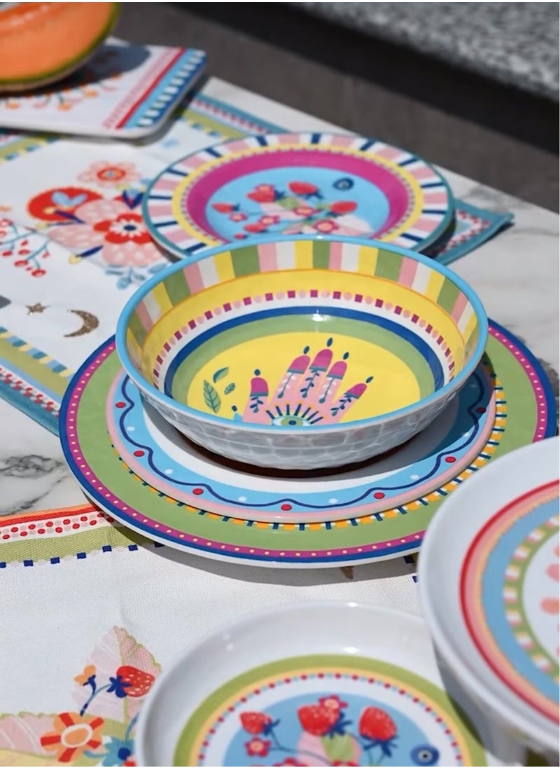Baci milano - Melamine Soup Plates 2  - Diam. 23 cm - Mamma Mia - Baci Milano - Image 1