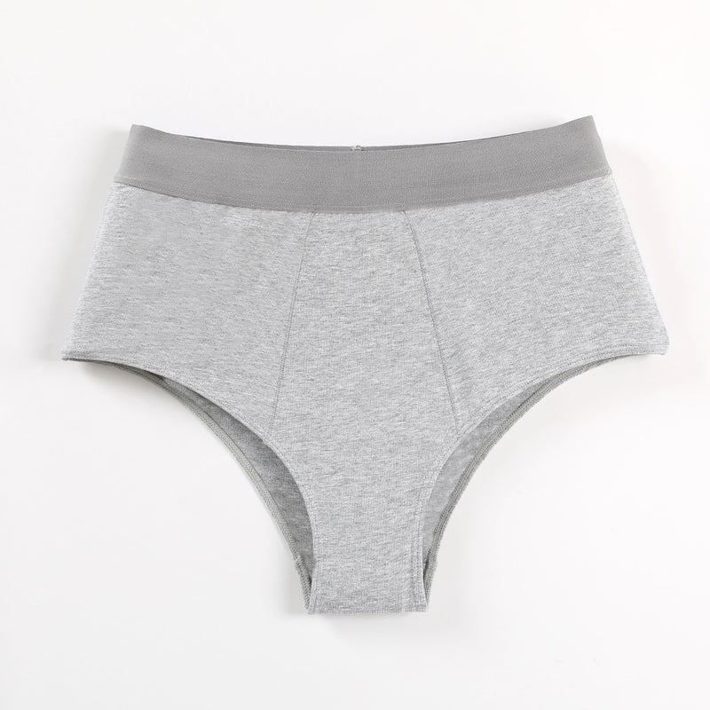 High Waist Plus Size Ladies Underwear Invisible Breathable Combed Cotton Close-Fitting Briefs Explosions Support Generation - Image 1