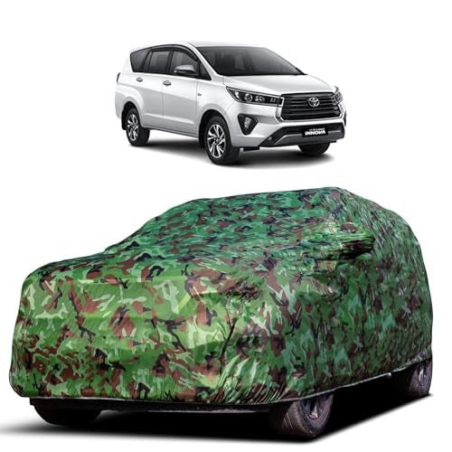 MADAFIYA Heavy-Duty Car Cover for Compatible with Toyota Innova (2005 to 2025 All Models) Deluxe Car Protection Cover – Waterproof & UV-Resistant All-Season Exterior Protection - Image 1